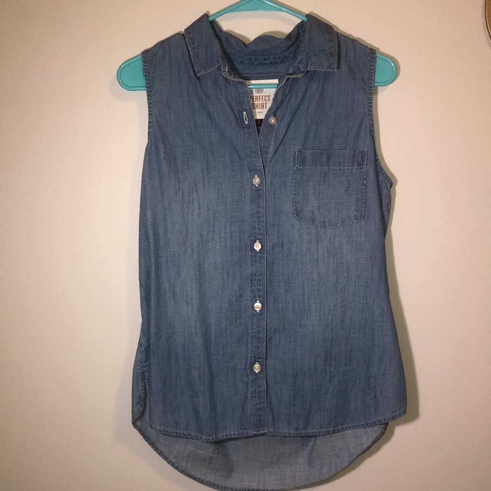 SO Denim Tank Top